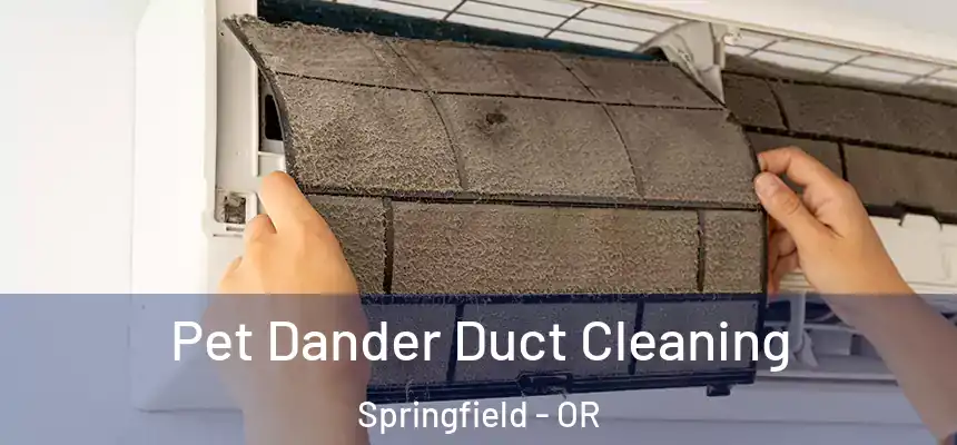  Pet Dander Duct Cleaning Springfield - OR